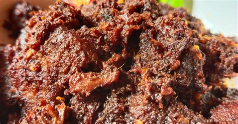 Cara mengolah daging rendang hitam kering: Resep Rendang Asli Bukittinggi - Ini Resep Asli Rendang ...
