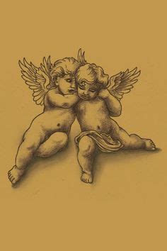 Here is a video of me painting raphaels famous painting, cherubs. Cherubs | Cherub tattoo, Cherub, Art tattoo