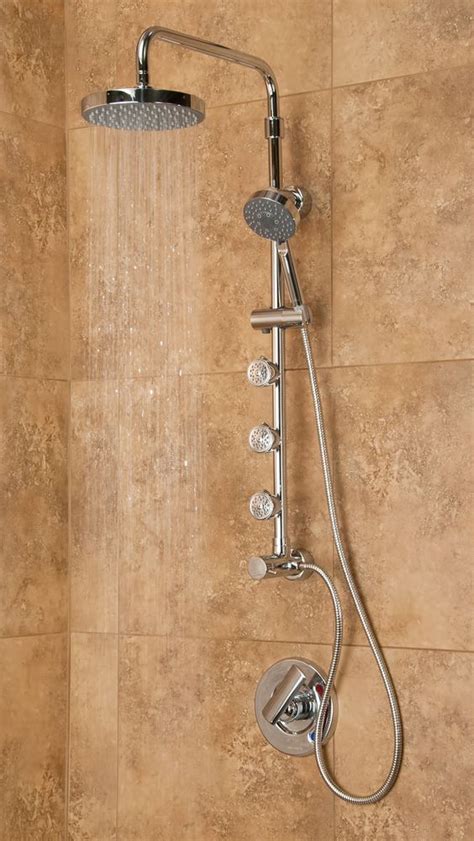 Just so folks know, this shower spa has a three position valve. Pulse Showerspas Lanikai ShowerSpa The Kailani 3 function ...