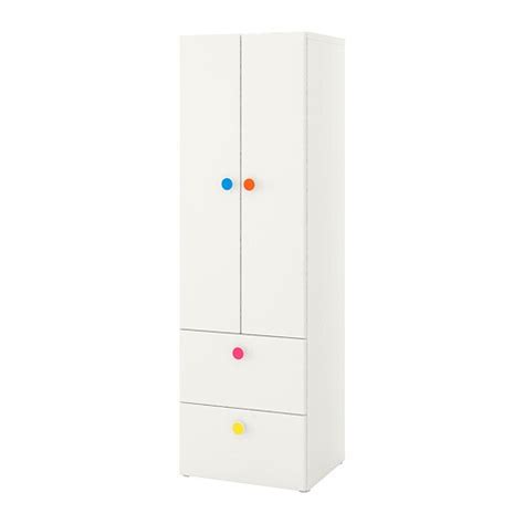 Our solitaire wardrobes offer a wide range with both sliding and hinged doors. STUVA / FÖLJA Wardrobe with 2 doors+2 drawers - IKEA