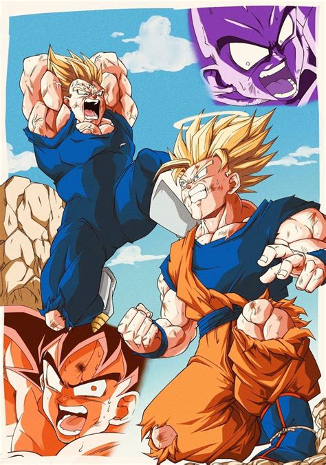 If you need a moment of rest chichi ask for a snack. Goku VS Vegeta By: Reia_Sya | Anime dragon ball super, Dragon ball super manga, Dragon ball z