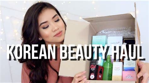 KOREAN BEAUTY HAUL + REVIEW | OnlyKelly - YouTube