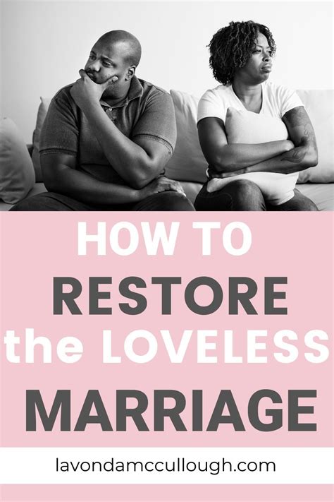 How to cope with it? How to Restore the Loveless Marriage in 2020 | Christian ...