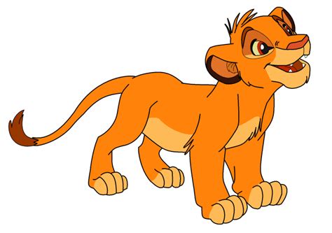 Oliver was the name of a homeless cat in the 1988 disney movie oliver & company; Coloriage Simba lionceau à imprimer