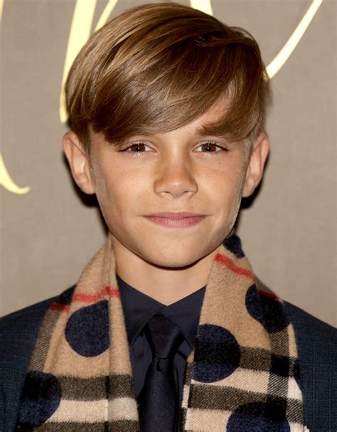 David beckham with his children cruz, romeo and brooklyn when they were much younger how old is harper beckham? Who are David and Victoria Beckham's children and how old ...