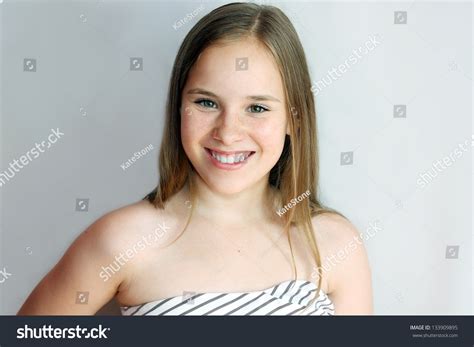 This website requires you to be 21 years of age or older. Beautiful Blondhaired 13years Old Girl Portrait Stock Photo 133909895 - Shutterstock