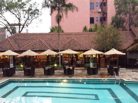 This historic hotel, formerly the mayfair court hotel, enjoyed its first heyday in 1940's colonial kenya. Southern Sun Mayfair früher Holiday Inn Nairobi Kenya 2014 ...