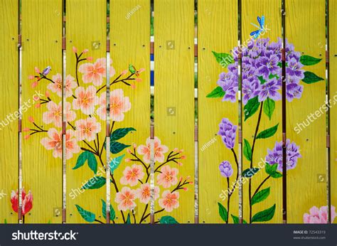 Check spelling or type a new query. Flower Painting On Fence Stock Photo 72543319 : Shutterstock