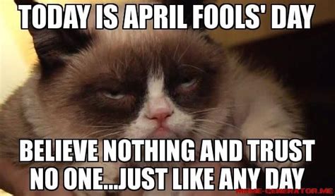 An april fools joke in 1998 passed by mark boslough held that alabama was trying to pass a law 3. Heads Up for April 1st... ️ | Grumpy cat humor, Grumpy cat quotes, Jokes pics