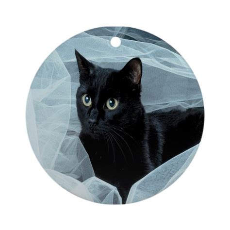 Choose from contactless same day delivery, drive up and more. Black Cat Ornament (Round) by liznlu