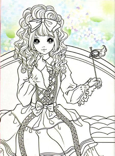 Colored by vanessa on september 09, 2009. Pin by Vanessa mm on korean colouring pages | Princess ...