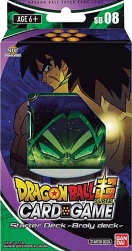 The second half of the dragon ball legends 3rd anniversary campaign has started!! Dragon Ball Super: Rising Broly Starter Deck | Potomac ...