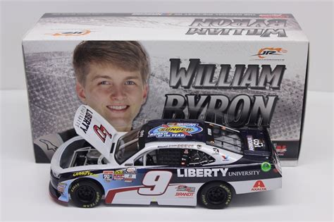 * national award, covering all nascar series; William Byron NON-Autographed 2017 Liberty University ...