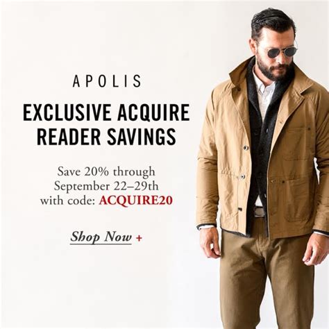 Apolis καφε εστιατοριο δεξιωσεισ πετρουπολη αττικησ. Acquire + Apolis | Get ready for fall with 20% off Apolis ...