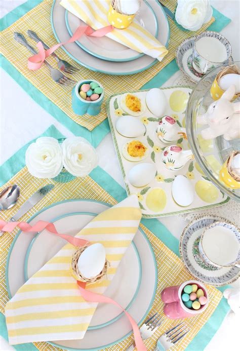 Best irish easter dinner from 22 easy easter dinner ideas recipes for the best easter. Easter Tablescape- Dinner Party Hop | FYNES DESIGNS ...