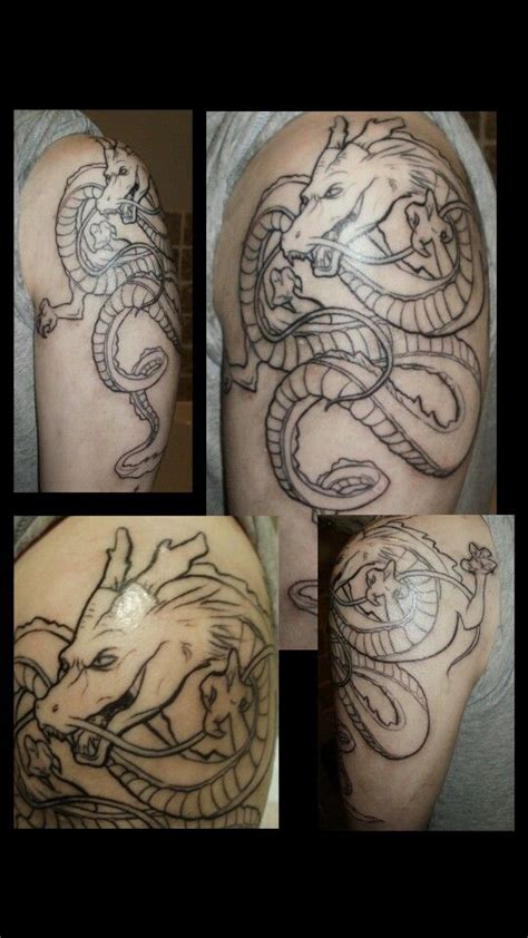 Dragon ball z tattoo shenron. Love this. Shenron, Dragon Ball Z | Line work tattoo, Tattoos, Dragon tattoo