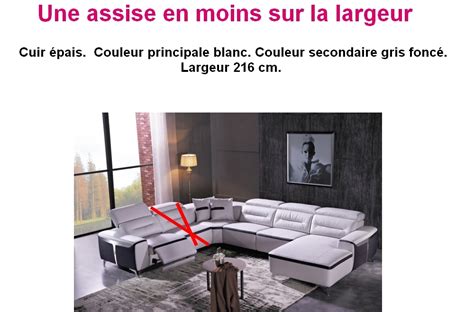 De plus, chaque articles est proposé en 3 dimensions, du plus petit fauteuil, au plus grand canapé. Canapé d'angle relax électrique en cuir epais haut de gamme buffle italien de luxe: combirelax ...