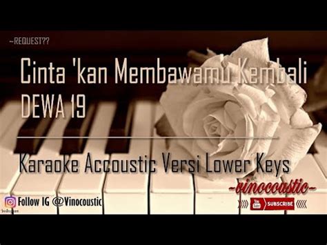 Cinta kan membawamu kembali guitar pro tab. Dewa 19 - Cinta Kan Membawamu Kembali Karaoke Piano Versi ...