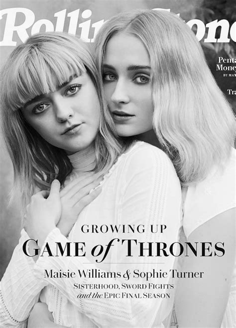 All models on this website are 18 years or older. Sophie Turner & Maisie Williams © Photographed...: BW BEAUTY QUEENS