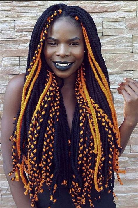 Black african braids hairstyles 2016. Pumpkin Spice - 21 Beautiful Black Women Slaying In Yarn ...