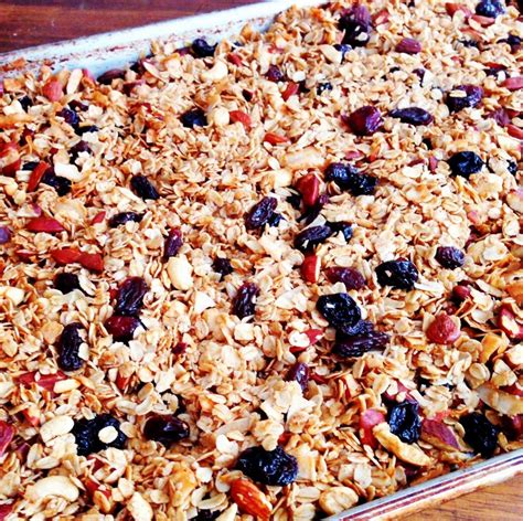 Backyard bird feeding is like having a dinner party for wildlife. Homemade Honey Oat Granola - Kate Battistelli | Recipe ...