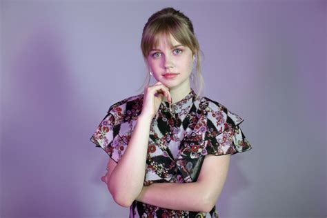 Growing up on film and television sets as a child, rice always had her mom or a chaperone by her side. Angourie Rice - Photoshoot for WWD, February 2018 • CelebMafia