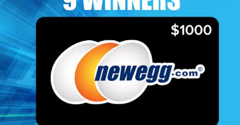 Whether you're looking for a new computer or the latest home technology, newegg e gift cards from z2u.com help you get it for less. Newegg Electronics $1,000 Gift Card Giveaway - 9 Winners ...