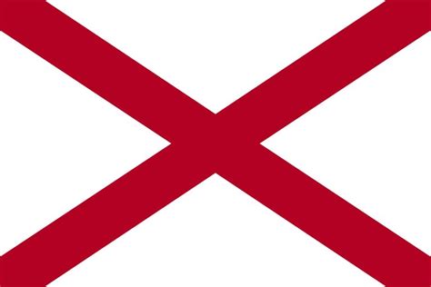 Flagge alabama (usa) 150 x 100 cm. Alabama Flagge Abbildung und Bedeutung Flagge von Alabama ...