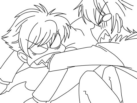 Winx club tecna coloring page. Mitsukuni Haninozuka and Tamaki Suou Coloring Page by ...