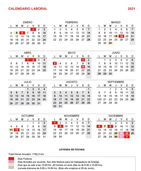 25 de noviembre santa catalina. Calendario Laboral 2021 - Sección Sindical Entelgy CCOO