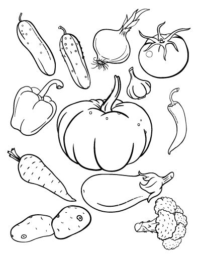 We have viewers with slower internet connections, so i try not to put too many coloring. Похожее изображение | Vegetable coloring pages, Fruit ...