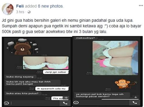 We did not find results for: Ancaman Mantan Feli Sebar Foto Pap tt di FB Berakhir Gokil ...