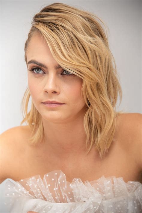 Cara delevingne (pronounced delaveen, born 12 august 1992), british fashion model and actress. CARA DELEVINGNE at Carnival Row Press Conference in ...