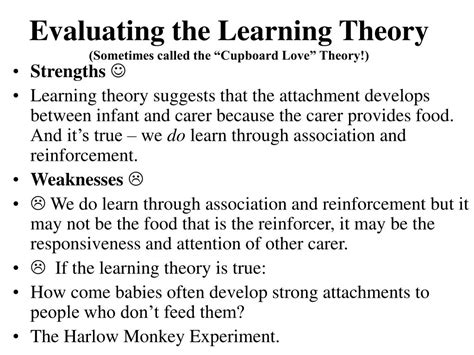 9 bowlby's theory of attachment has been very influential in academic circles but, importantly, has been applied to the real world: PPT - Attachments Revision PowerPoint Presentation - ID:384150