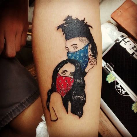 Little red riding hood and her wolf. Hood Gangster Cartoon Tattoo Designs - Best Tattoo Ideas