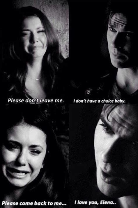 We met and we talked and it was epic. Damon Salvatore Vampire Diaries Love Quotes