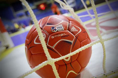 The official match ball for the ehf champions league men. European Handball Federation - Photographs