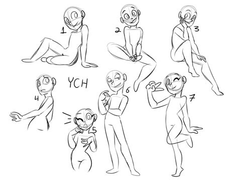 See more ideas about anime poses reference, drawing poses, art reference. YCH 04 - 2/5 SLOTS OPEN by CloverToon on @DeviantArt ...