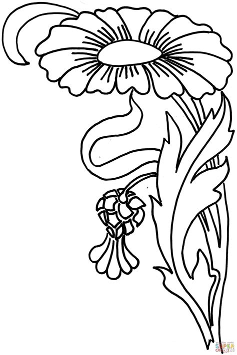 This zinnia coloring pages uploaded by nicholaus gorczany jr. Zinnia Flower coloring page | Free Printable Coloring ...