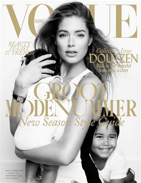 Dutch supermodel doutzen kroes says she wants her daughter to have different aspirations in life than beauty and modeling. Doutzen Kroes Poses with Her Kids for Vogue Netherlands ...