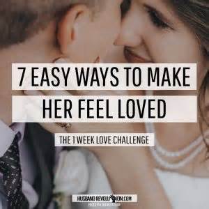 Let's talk about the purest feeling between two people, love. 7 Easy Ways To Make Her Feel Loved - The 1 Week Love challenge