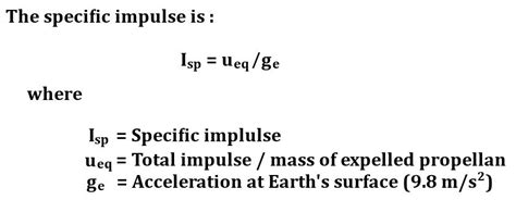 However the dimensional formula would not be the same as that of force, thus: Specific Impulse: Definition, Formula and Units » Science ABC