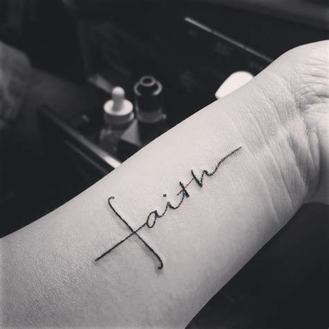 Check spelling or type a new query. FAITH TATTOO | Faith tattoo, Tattoo quotes, Body art