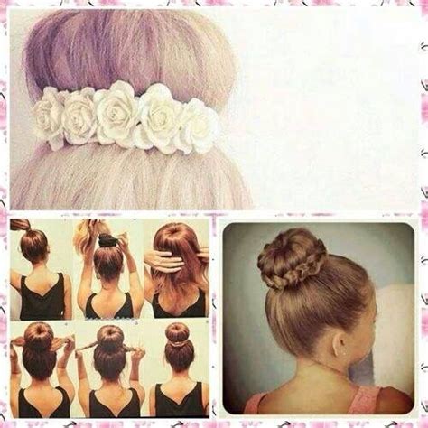 They are large, cornrow style braids that goddess braids are a great way to protect your hair while it grows and can be braided in many to make the hair sleeker, lynda flat irons the ends of the braids on low heat. Easy ballerina bun | Kids hairstyles, Hair styles, Ballet hairstyles