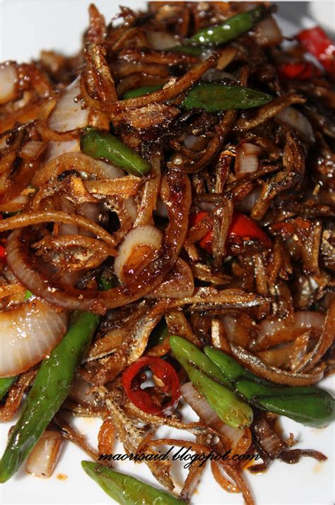 Tengku roselyza raja muhammad di laman facebook berkongsikan resepi ikan cencaru masak kicap mudah dan sedap. Resepi Ikan Bilis Goreng Kicap Pedas ~ Resep Masakan Khas
