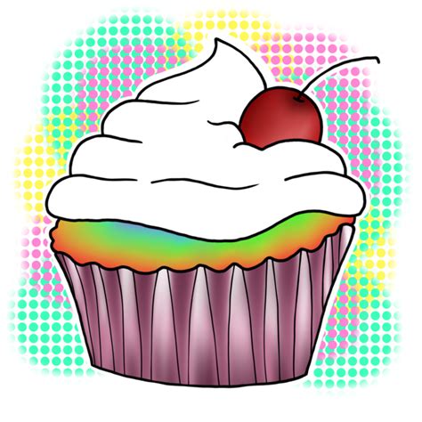 Pawnch a shark in the face. Clipart rainbow cupcake, Clipart rainbow cupcake ...