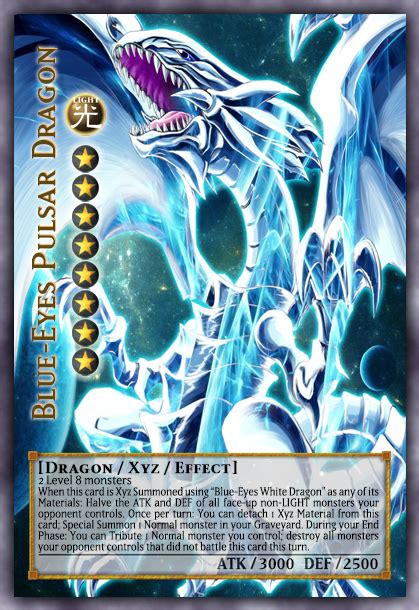 Required fields are marked *. Blue-Eyes Pulsar Dragon - Advanced Card Design - Yugioh Card Maker Forum