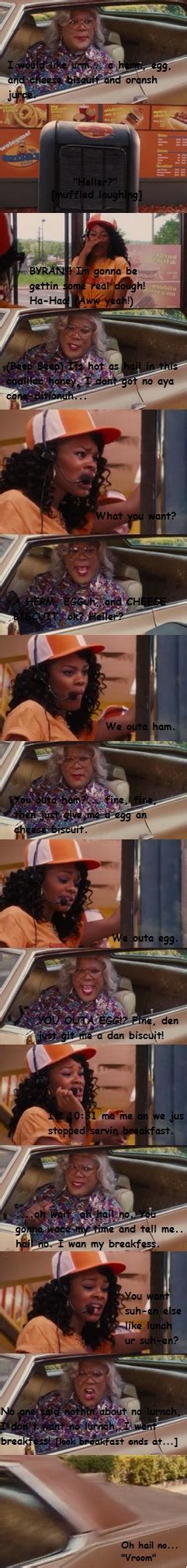 Scenes from 'madea goes to jail'. Madea's Big Happy Family! | Madea quotes, Madea humor ...