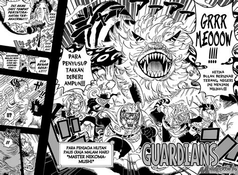 Read one piece manga online / best & free manga online in high quality. Komik - One Piece Chapter 809 Master Nekomamushi - Baca Manga Bahasa Indonesia