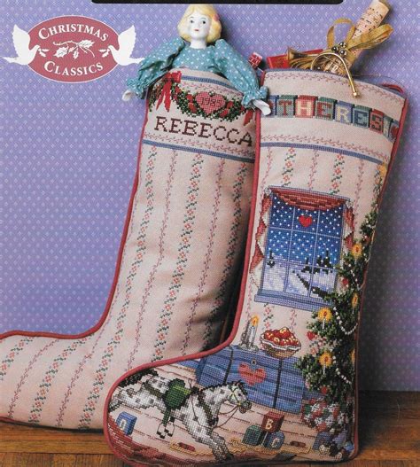 In countries like usa and uk cross stitch christmas stockings are more popular. North Woods Christmas Stockings Cross Stitch Pattern XS ...